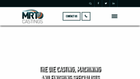 What Mrt-castings.co.uk website looked like in 2018 (5 years ago)
