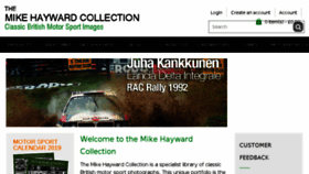 What Mikehaywardcollection.com website looked like in 2018 (5 years ago)