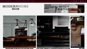 What Modernhomedecor.eu website looked like in 2018 (6 years ago)