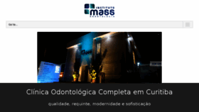 What Massodontologia.com.br website looked like in 2018 (5 years ago)