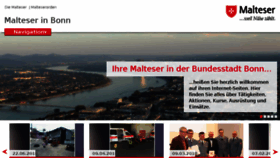 What Malteser-bonn.de website looked like in 2018 (5 years ago)