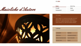 What Maiolichedautore.com website looked like in 2018 (5 years ago)