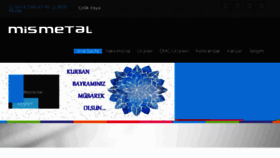 What Mismetal.com.tr website looked like in 2018 (5 years ago)