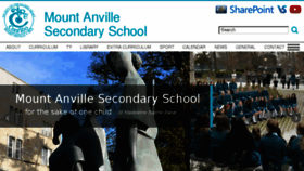 What Mountanville.ie website looked like in 2018 (5 years ago)