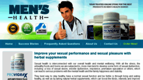 What Menshealthherbalpharmacy.com website looked like in 2018 (5 years ago)
