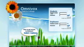 What Matrixcollege.omnivox.ca website looked like in 2018 (5 years ago)