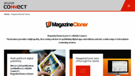 What Magazinecloner.com website looked like in 2018 (5 years ago)
