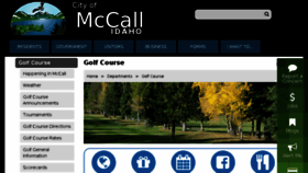 What Mccallgolfclub.com website looked like in 2018 (5 years ago)