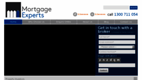 What Mortgageexpertsonline.com.au website looked like in 2018 (5 years ago)
