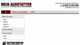 What Mein-ausstatter.de website looked like in 2018 (5 years ago)