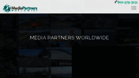 What Mediapartnersworldwide.co website looked like in 2018 (5 years ago)