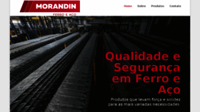 What Morandinferroeaco.com.br website looked like in 2018 (5 years ago)