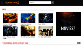 What Moviesz.video website looked like in 2018 (5 years ago)