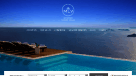 What Mlv.villas website looked like in 2018 (5 years ago)