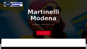 What Martinellimodena.it website looked like in 2018 (5 years ago)