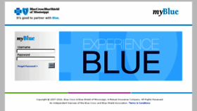What Myaccessblue.com website looked like in 2018 (5 years ago)