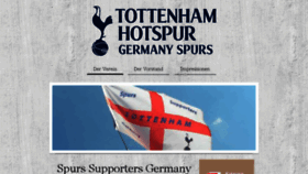 What Myspurs.de website looked like in 2018 (6 years ago)