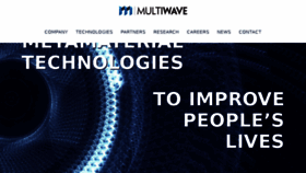 What Multiwave.ch website looked like in 2018 (5 years ago)