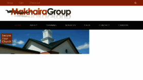 What Makhairagroup.com website looked like in 2018 (5 years ago)
