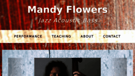 What Mandyflowers.com website looked like in 2018 (5 years ago)
