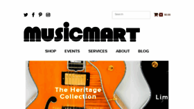 What Musicmartonline.com website looked like in 2018 (5 years ago)
