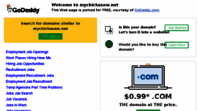 What Mychickasaw.net website looked like in 2018 (8 years ago)