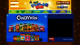What Mycandymanclub.com website looked like in 2018 (5 years ago)