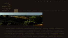 What Marchecountryhomes.com website looked like in 2018 (5 years ago)
