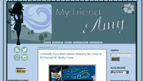 What Myfriendamysblog.com website looked like in 2018 (5 years ago)