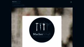 What Macherschaft.ch website looked like in 2018 (5 years ago)