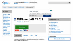 What Midioverlan-cp.updatestar.com website looked like in 2018 (5 years ago)