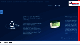 What Maico-ventilatoren.com website looked like in 2018 (5 years ago)
