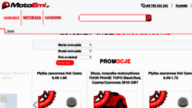 What Motoemi.pl website looked like in 2018 (5 years ago)