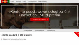 What Mbbank.pl website looked like in 2018 (5 years ago)