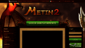 What Metin2.it website looked like in 2018 (5 years ago)