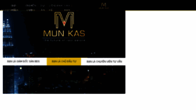 What Munkas.com website looked like in 2018 (5 years ago)