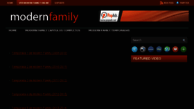 What Modernfamily.eu website looked like in 2018 (5 years ago)