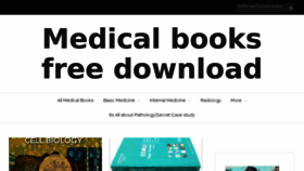 What Medicalbooksfreedownload.com website looked like in 2018 (5 years ago)