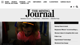 What Miningjournal.net website looked like in 2018 (5 years ago)