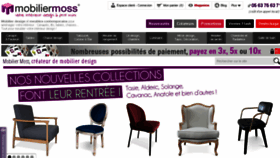 What Mobiliermoss.com website looked like in 2018 (5 years ago)