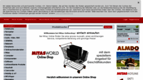 What Mitasworld.it website looked like in 2018 (5 years ago)