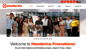 What Manderina.com website looked like in 2018 (5 years ago)