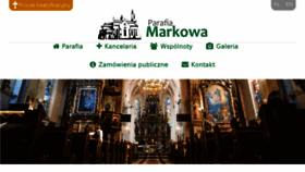 What Markowa.przemyska.pl website looked like in 2018 (5 years ago)
