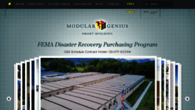 What Modulargenius.com website looked like in 2018 (5 years ago)