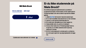 What Mitnielsbrock.dk website looked like in 2018 (5 years ago)