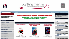 What Musikverlag-hildner.de website looked like in 2018 (5 years ago)