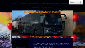 What Monddiafrance.fr website looked like in 2018 (5 years ago)