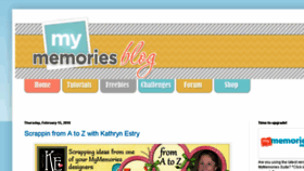 What Mymemoriesblog.com website looked like in 2018 (5 years ago)