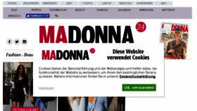 What Madonna24.at website looked like in 2018 (5 years ago)