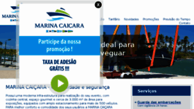 What Marinacaicara.com.br website looked like in 2018 (5 years ago)